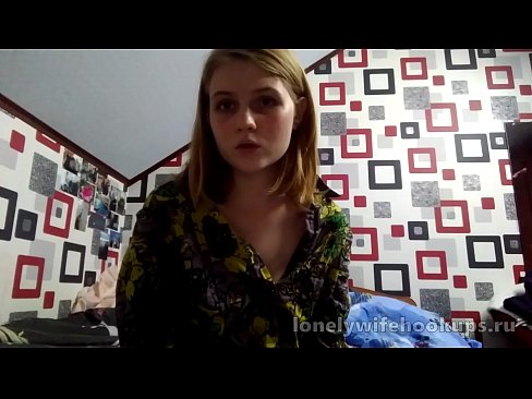❤️ Ung blond student fra Russland liker større pikk. ❤️ Jævla hos oss ﹏